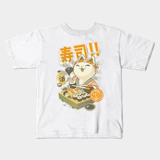 sushi cat Kids T-Shirt